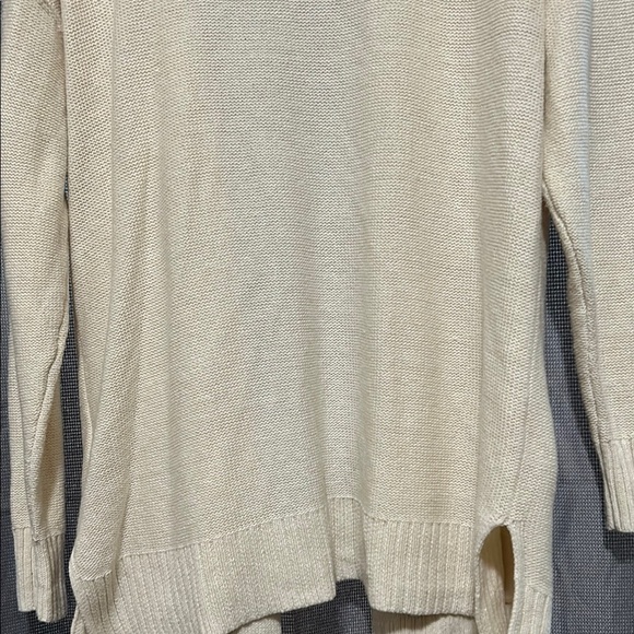 Beige Open-Front Cardigan Sweater - Picture 4 of 8